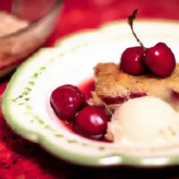 Teaser Image: Cherry Cobbler